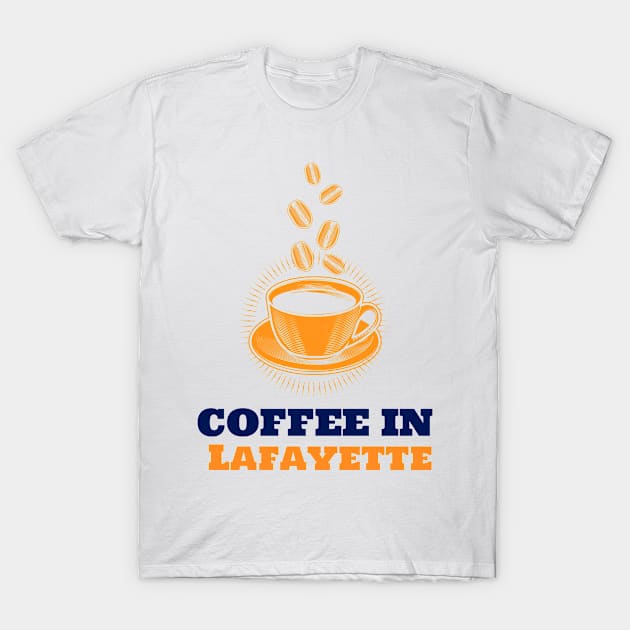 Lafayette & Coffee T-Shirt by ArtDesignDE